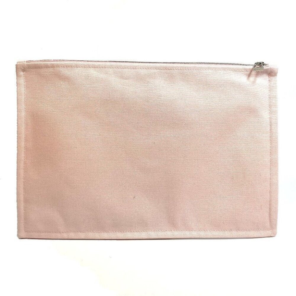 HERMES accessory case Adada Dot GM flat Pouch cotton pink - Picture 2 of 11